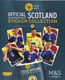 Eat Well Play Well Official Scotland Sticker Collection swaps